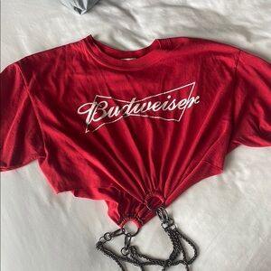 Budweiser Red Women's Top